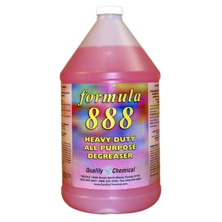 Formula 888 Powerful Fast Acting Degreaser Cleaner 1 Gallon