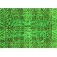 thumbnail image 1 of Ahgly Company Indoor Rectangle Abstract Green Modern Area Rugs, 8' x 10', 1 of 4