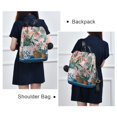 thumbnail image 4 of FORMRS Women's Travel Backpack Purse Anti-Theft Hidden Pockets Casual Shoulder Bag, Vibrant Flowers, 4 of 7