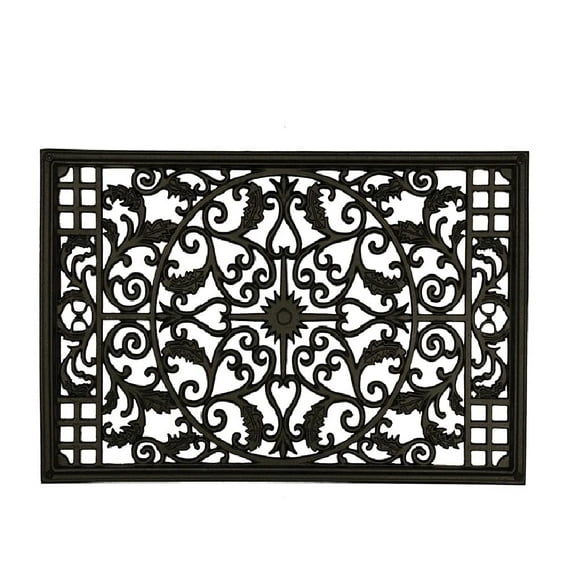 Nuvo Iron Insert GATE RECT BLK 15X24IN ACW61