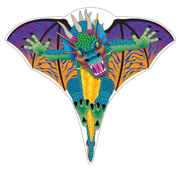 X Kites Dragon Blade Dragon Kite with Handle & Line