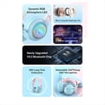 thumbnail image 4 of Auriculares Inalámbricos Bluetooth con Orejas de y Astas para Gamers, con Luz RGB, para Niños, Color Negro., 4 of 5