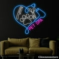 thumbnail image 4 of Glowneon Pet Spa Neon Sign, Pet Grooming Led Light, Custom Welcome Open Pet Spa Grooming Neon LED, 4 of 5
