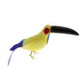 thumbnail image 2 of Vivid Simulation Toucan Animal Model s Decoración del hogar Juguete Cumpleaños Zulema Estatua de animal realista, 2 of 8