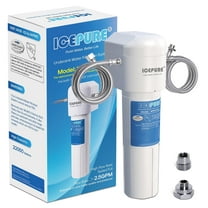ICEPURE WFS5300A Under-Sink Water Filtration System, Direct Connect Under Counter Water Filtration System 1PACK