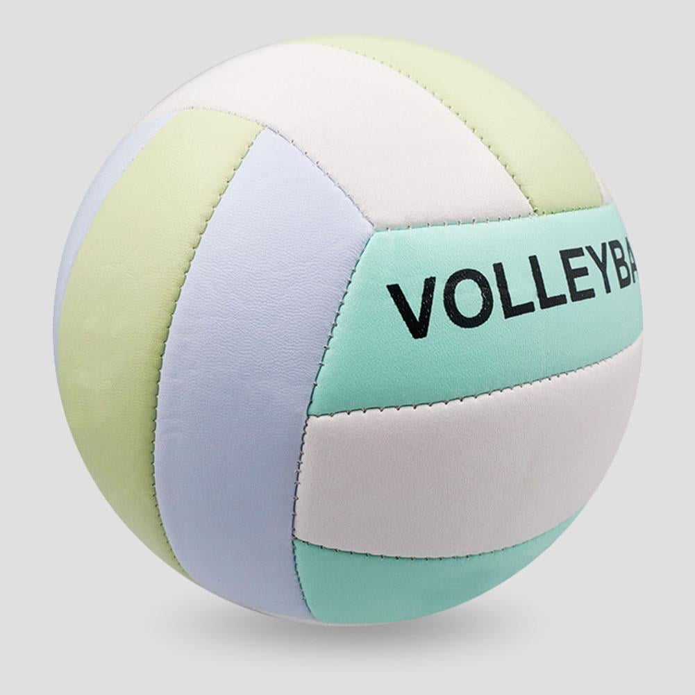 Volleyball Soft Official Size 5 Volleyball,Training Waterproof Volleyballs for Indoor Outdoor Beach Pool Beginner Teenager Adult with pump