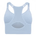 thumbnail image 2 of Top Deportivo Marel para Mujer, Seamless, Celeste Talla M, 2 of 4