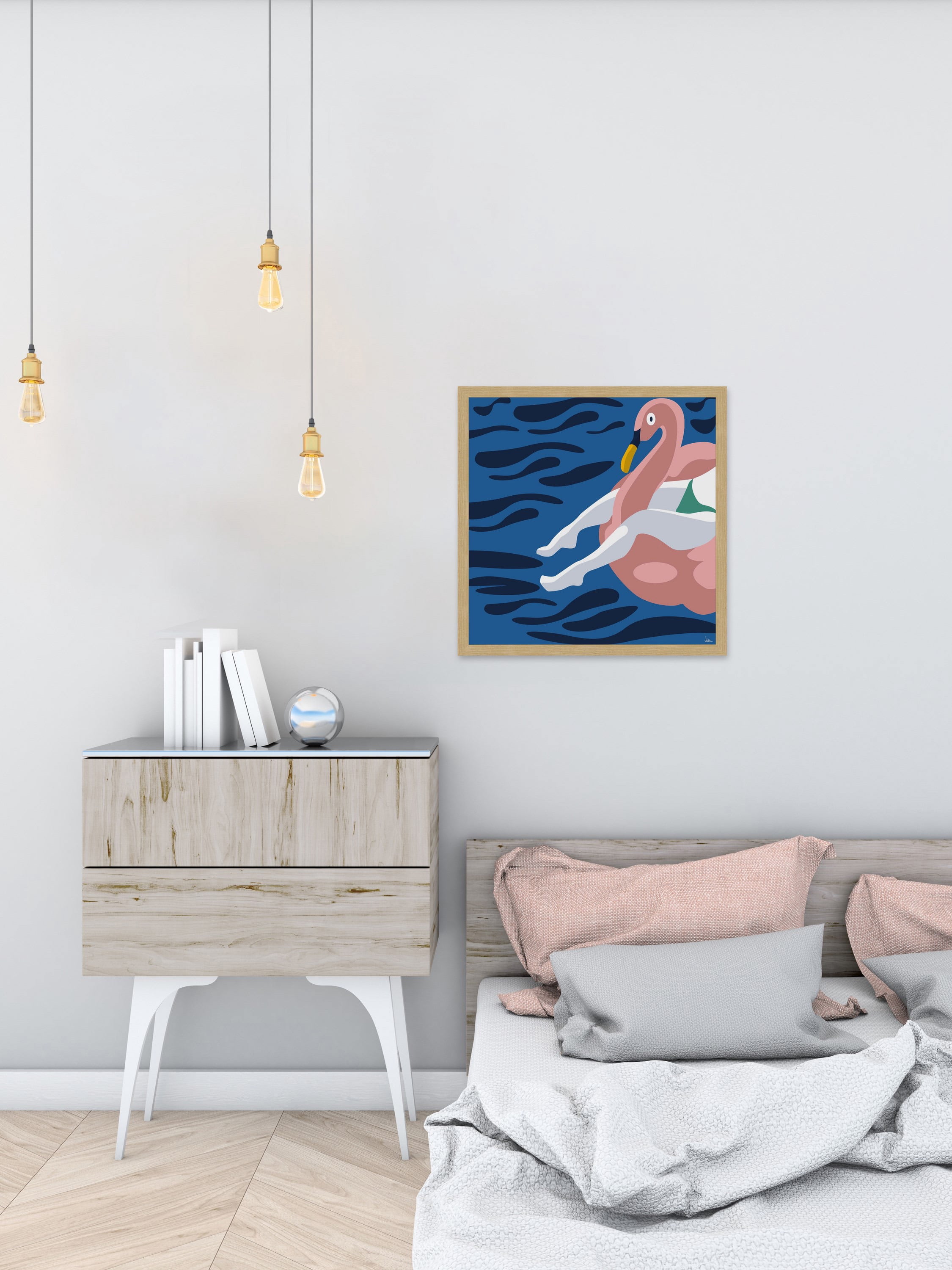 If You Love the Sun Framed Painting Print