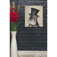 thumbnail image 3 of Epic Graffiti 'Schnauzer, Formal Hound and Hat' by Fab Funky, Canvas Wall Art, 20"x24", 3 of 3