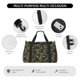 thumbnail image 4 of Balery Camouflage Skulls Bolsa de Gimnasio para Mujeres, Bolsa de Viaje con Bolsillo Húmedo, Bolsa de Fin de Semana para Mujeres, Bolsa de Viaje Resistente al Agua, 4 of 7