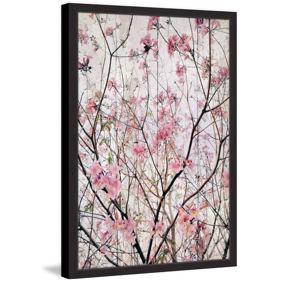 "Pink Blossoms" Framed Painting Print
