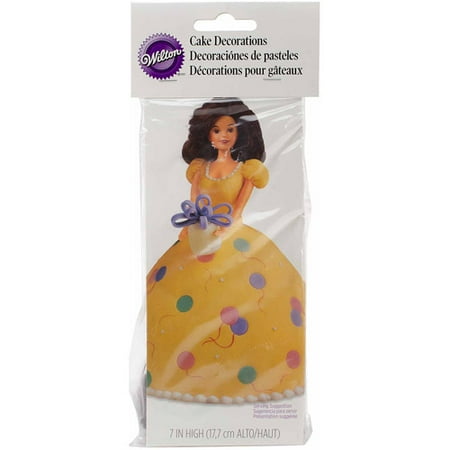 Wilton Teen Doll Pick Cake Decorations, Brunette 1 ct. 2815-101
