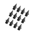 thumbnail image 2 of figatia 12 Pieces Track and Field Running Spikes Track Spikes Non Slip Pointed Spikes Track Shoe Spikes for Sports Sprint Competition Black, 2 of 8