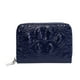 thumbnail image 2 of Cartera de cartera de organza con pestaña de anillo • Diseño de bordado minimalista • Bolsa de organización de identificación fina para hombres y mujeres, 2 of 3