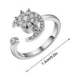thumbnail image 2 of Fiudx Broche de Flores, Alfiltro de Aleación, Elegante Accesorio de Boda, Ideal para Citas de Banquete, Ideal Como Regalo para Damas, Tamaño Aproximado 2 Cm, El Color Puede Variar, Se Permite Una Lig, 2 of 2