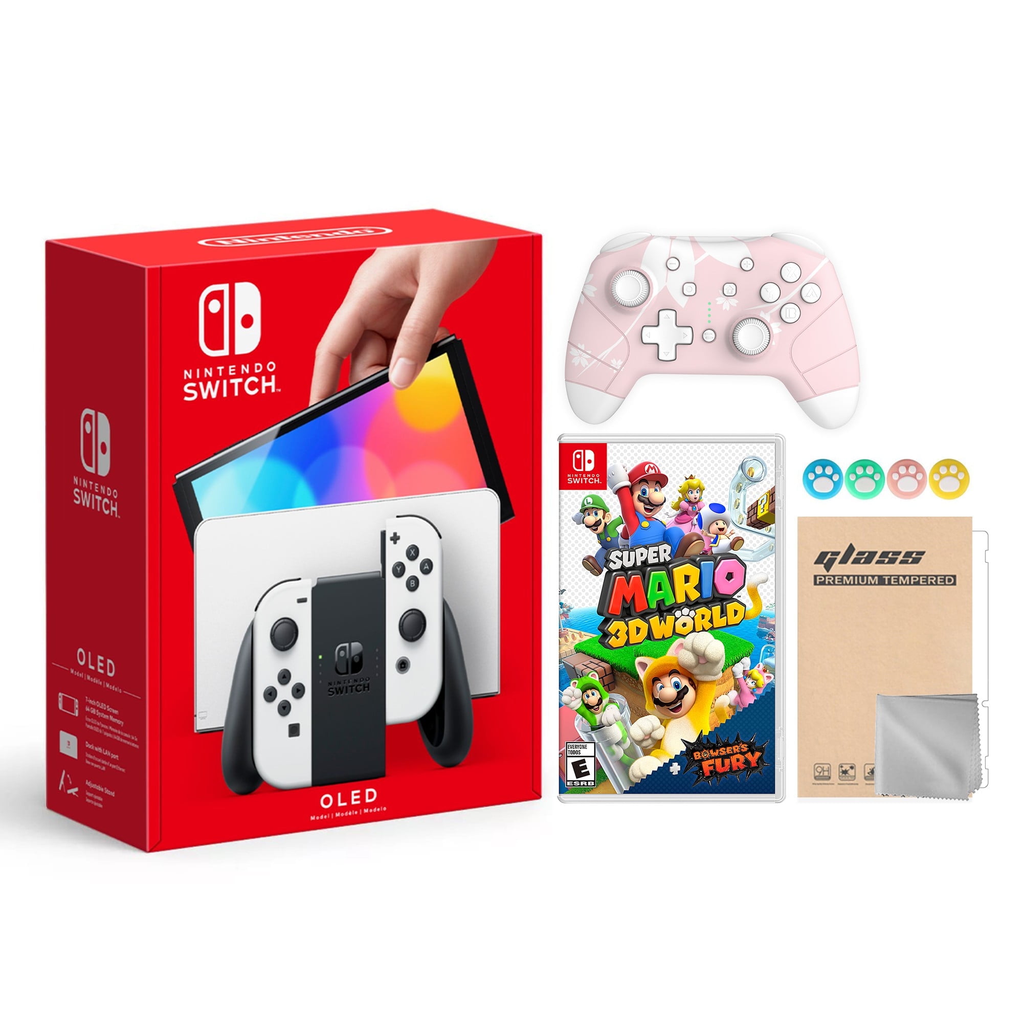 Nintendo Switch OLED Model White Joy Con 64GB Console
