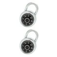 thumbnail image 4 of Scienceny Rotary Padlock Zinc Alloy Digital Code Password Lightweight Security Cabinet Padlocks Portable Locks Lock Anti-theft Combination Como se muestra 2piezas Scienceny CBP584580, 4 of 5