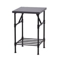 thumbnail image 2 of Table d'appoint sur structure en tuyaux, 2 of 4