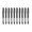 Black-10, variant on 3/5/10Pcs Multicolor Ballpoint Pen 3-Color-in-1 Ballpoint Pen 0.7MM Tip for Color Coding Journaling Office Suplies