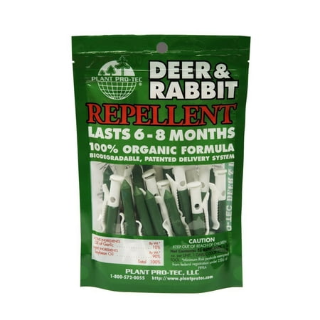Luster Leaf Plant Pro Tec Deer and Rabbit Repellent 25 (Best Deer Repellent For Plants)