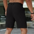 thumbnail image 3 of Yievot Golf Shorts for Men 7 Inch Inseam Waffle Knit Flat Front Dress Shorts for Hiking Travel Casual, 3 of 6