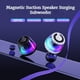 thumbnail image 3 of Altavoz Magvibe (2025), nuevo, oficial Magvibe Sound Pillar, altavoz magnético Bluetooth, altavoz inalámbrico impermeable Magvibe Sound, mini altavoz portátil con RGB para camping, fiestas y, 3 of 8