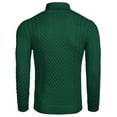 thumbnail image 3 of COOFANDY Men's Slim Fit Turtleneck Sweater Casual Knitted Twisted Pullover Solid Sweaters, 3 of 5