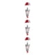 thumbnail image 5 of Injueey Adornos navideños Muñecas colgantes Suministros de decoración Decorativos Gris Gris 3piezas, 5 of 6