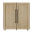 thumbnail image 6 of 32 Inch Modular Sideboard Storage Cabinet with Soft-Close Doors | Buffet Accent Cabinet for Living Room, Entryway, Dining Room & Office | Scratch-Resistant Modern Design, 6 of 11
