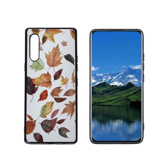 Leaves-111-149 Phone Case, Degined for LG Velvet 4G Case Men Women, Flexible Silicone Shockproof Case for LG Velvet 4G