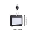 thumbnail image 3 of Badge Reel with Secure Carabiner for Keys ID Cards Lanyards Decoration, 3 of 6