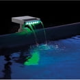 thumbnail image 3 of Open Box Intex Above Ground Swimming Pool 3 Colored LED Waterfall Cascade, 3 of 8