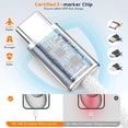 thumbnail image 4 of Cargador Fitquipment para iPhone 15, 20 W, tipo C, carga rápida, 4 of 7
