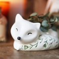 thumbnail image 2 of Fox Planter Pot for Plants & Succulents | Succulent Planter | Animal Planter | Cute Planter | Indoor Planter | Mini Planter | Air Plant Pot, 2 of 3