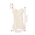 thumbnail image 4 of Adorno Navideño Punto Con Forma Hueso para Y () Blanco, 4 of 4