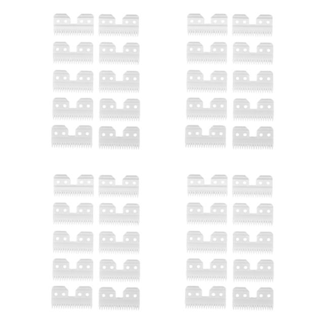 60Pcs/Lot Replaceable Ceramic 18 Teeth Pet Ceramic Clipper Cutting Blade for A5 Series