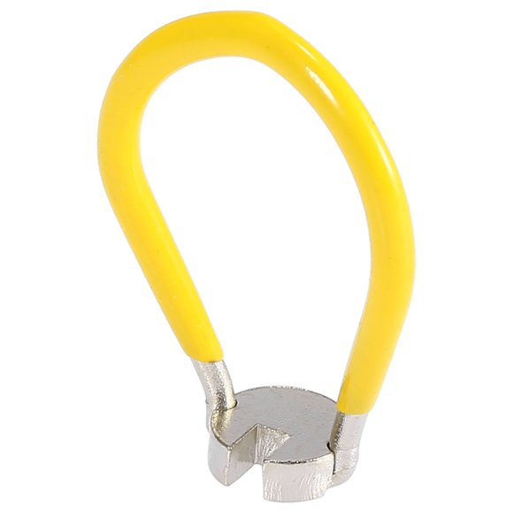 3,7mm Bicicleta Rueda Radios Llave Inglesa Bicicleta Llave Reparación Herramienta Amarillo