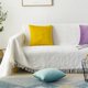 thumbnail image 1 of Knitted Cotton Plaid Throw Blanket Towel Office Nap Shawl Leisure Air Conditioning Blankets Sofa Hanging Tapestry Decorative, 1 of 4