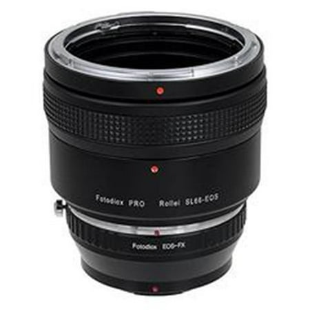 UPC: 0847372030880 | Fotodiox SL66-EOS-FXRF Pro Lens Mount Adapter – Rolleiflex SL66 Series Lens To Fujifilm X-Series Mirrorless Camera Body