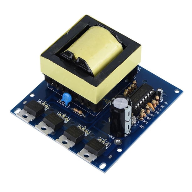 Seitruly 500W DC 12V / 24V a AC 18V 0-220V-380V Placa de módulo de impulso del inversor Cables de audio/vídeo