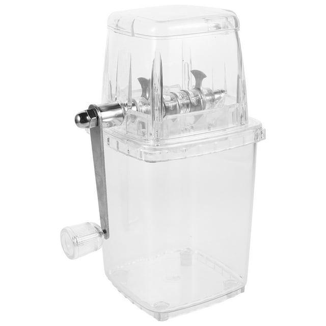 Manual Household Ice Crusher Ice Grinder Ice Shaver Ice Crushing Machine Manual Kitchen Ice Crushing Machine Shaving Ice Machine