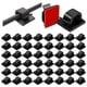 thumbnail image 1 of 50 Piezas Clips Organizadores de Cables Autoadhesivos, Soportes Cable Adhesivos, Gestión (Negro) Negro, 1 of 7