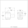 thumbnail image 2 of Allied Brass 1-1/4-in Cabinet Knob, Satin Nickel, 2 of 2