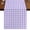 Purple, variant on Buffalo Plaid Burlap Cotton Table Runner 13x90 Inches Long, Farmhouse Purple Checkered Vintage Rustic Farmhouse Table Runners, Outdoor Dining Tablecloths Decor for Baby Shower/Party/Wedding