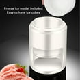 thumbnail image 4 of Manual Hand Cranked Ice Shaver Portable 420 Stainless Steel Manual Snow Cone Machine Slushie Maker Ice Crusher Machine for Home Outdoor Commercial Use, 4 of 7