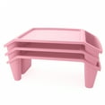 thumbnail image 1 of Storex Portable Plastic Lap Desk, Lightweight Tray for Children, Pink, 1 of 5