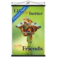 thumbnail image 3 of Frogs - Duo Wall Poster with Wooden Magnetic Frame, 22.375" x 34", 3 of 3