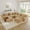 color2, variant on NESTIA Modern Modular Sectional Sofa, Corduroy, 3-Seater, Camel