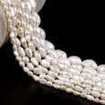 thumbnail image 6 of HOOUN Natural Freshwater Pearl High Quality Irregular Loose Beads for Jewelry Making-Rice Pouple A-5-6mm, 6 of 8