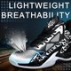 thumbnail image 4 of BINQER Zapatillas de baloncesto de caña alta for hombre con amortiguación de malla transpirable y suela antideslizante., 4 of 6
